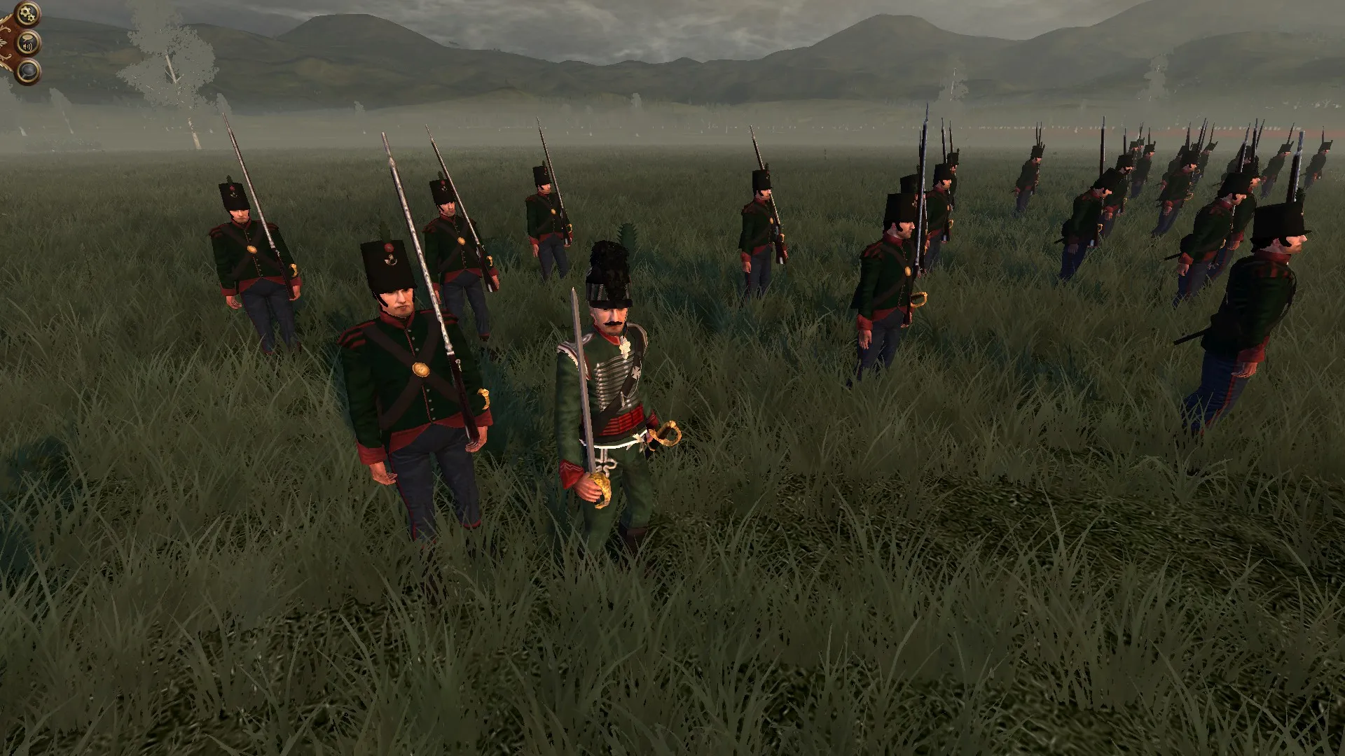 British Rifle Corps Officer