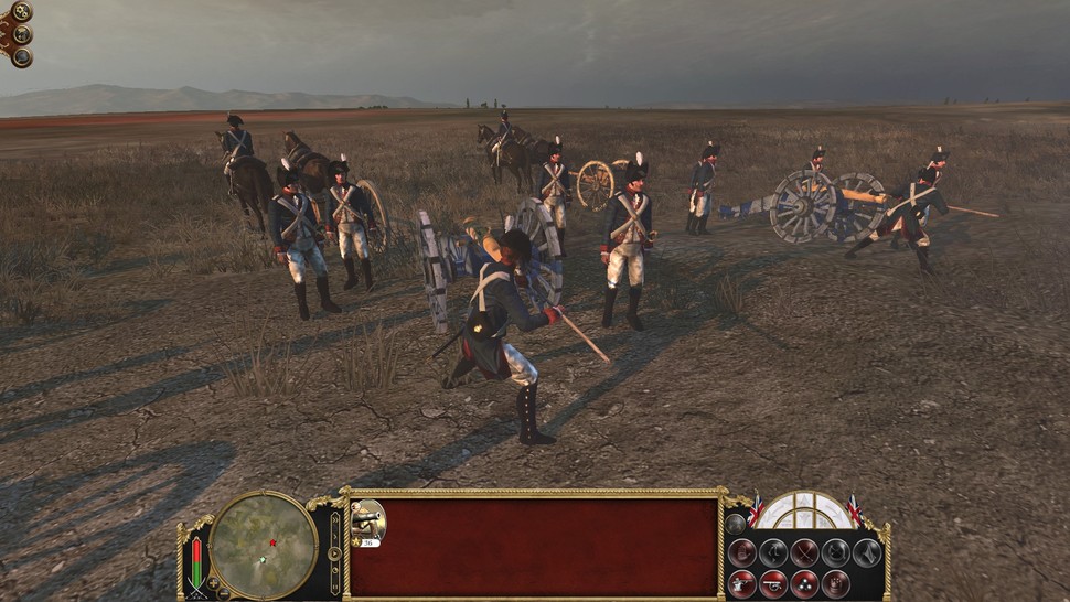 British artillery bicorne